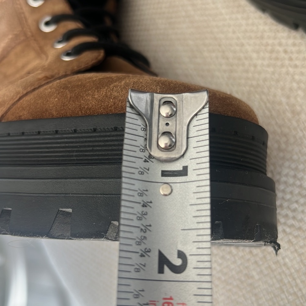 Marc Fisher Sashia Platform Combat Boot Leather S… - image 7